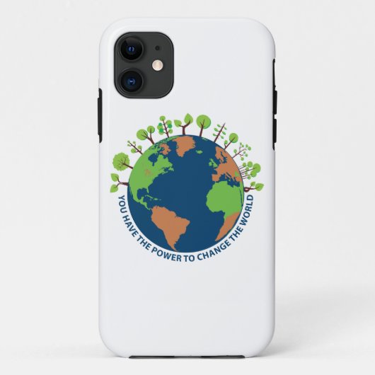 アースデー 世界を変える名言 Case-Mate iPhoneケース (裏面)