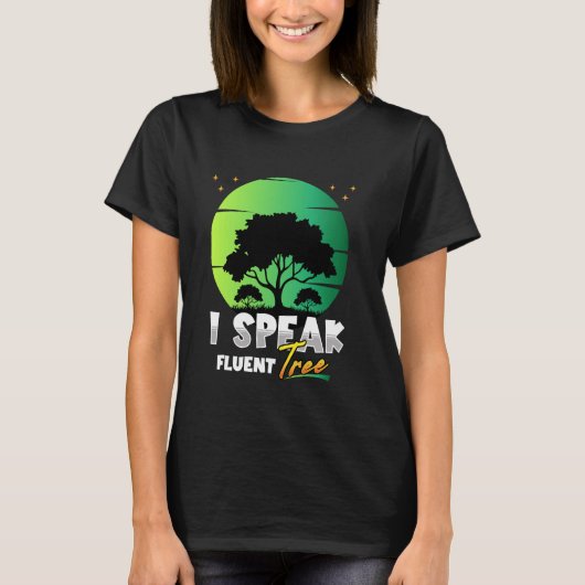 アースデー 樹木保護 環境保護 Tシャツ (正面)