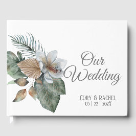 アーストかわいらしーンボホブーケ結婚のゲストブック ゲストブック