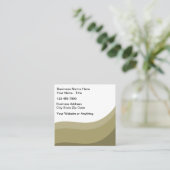 アーストモダンーンシンプル名刺 スクエア名刺 (スタンド正面)