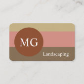 アーストンモノグラモダンムミニマルプロフェッショナル 名刺 (正面)