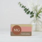 アーストンモノグラモダンムミニマルプロフェッショナル 名刺 (スタンド正面)