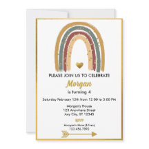 アーストーネゴールデングリッターボホーレインボー誕生日