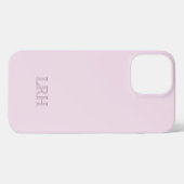 アーストーネボホモダンイニシャルモノグラムiPhone iPhoneケース (裏面横)