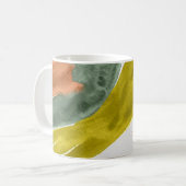 アーストーネ水カラーパーソナライズされたコーヒーマグ コーヒーマグカップ (正面左)