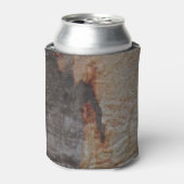 アーストーネ素朴ツリー樹皮フォトアウトドア自然 缶クーラー (缶正面)