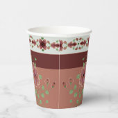 アーストーンとフローラ 紙コップ (右)
