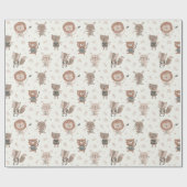 アーストーンのかわいい小さな動物 ラッピングペーパー (フラット)