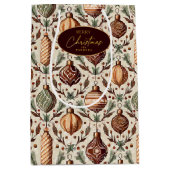 アーストーンのクリスマスパターン#12 ID1009 ミディアムペーパーバッグ (正面)