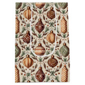 アーストーンのクリスマスパターン#12 ID1009 ミディアムペーパーバッグ (裏面)