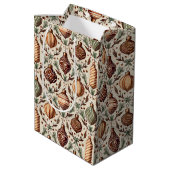 アーストーンのクリスマスパターン#12 ID1009 ミディアムペーパーバッグ (裏面アングル)