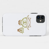 アーストーンのフクロウ Case-Mate iPhoneケース (裏面(横))