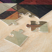 アーストーンの幾何学的パターン ジグソーパズル (側面)