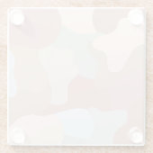 アーストーンの形状 ガラスコースター (裏面)