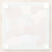 アーストーンの形状 ガラスコースター (裏面)