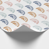 アーストーンの水彩虹の行 ラッピングペーパー (角)