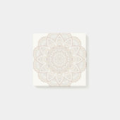 アーストーンの美しいエキゾチックbohoシックなマンダラ ポストイット (正面)