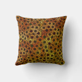 アーストーンの花を混ぜ合わせる クッション (裏面)