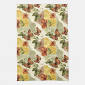 アーストーンの蝶のウィスパー キッチンタオル (縦)