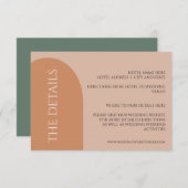 アーストーンアーチ結婚の詳細エンクロージャカード エンクロージャーカード (正面/裏面)