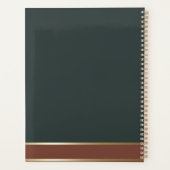 アーストーンエレガント金ゴールドモダントレンディープランナー プランナー手帳 (裏面)