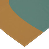 アーストーンオーガニックの形状抽象芸術の背景 ショートテーブルランナー (コーナー)