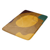 アーストーンオーガニックの形状抽象芸術の背景 バスマット (アングル)