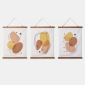 アーストーンオーガニックは3つのコンポジションを形成 吊り下げ型タペストリー (トリプル)