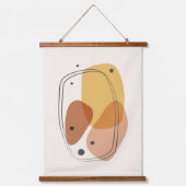 アーストーンオーガニックは3つのコンポジションを形成 吊り下げ型タペストリー (正面2)