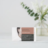 アーストーンカスタムフォト不動産業 名刺 (スタンド正面)