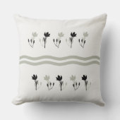 アーストーンクロッカスフラワー装飾装飾用クッション クッション (正面)