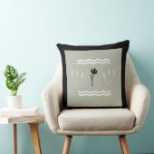 アーストーンクロッカスフラワー装飾装飾用クッション クッション (椅子)