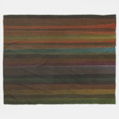 アーストーンストライプフリースブランケット フリースブランケット (正面(横))