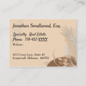 アーストーンデザイン葉アスレーター 名刺 (正面)