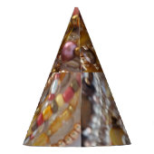 アーストーンビーズプリント パーティーハット (裏面)