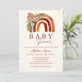 アーストーンボホレインボーベビーシャワー 招待状 (スタンド正面)