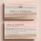 アーストーンモノグラムボホテラコッタウォーター色 名刺