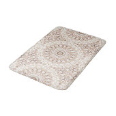 アーストーン幾何曼荼羅のパターン バスマット (アングル)