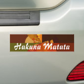 アーストーン抽象芸術カラーアートプリントデザイン バンパーステッカー (車上)