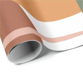 アーストーン抽象芸術パターン ラッピングペーパー (ロールコーナー)