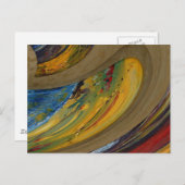 アーストーン抽象芸術 ポストカード (正面/裏面)