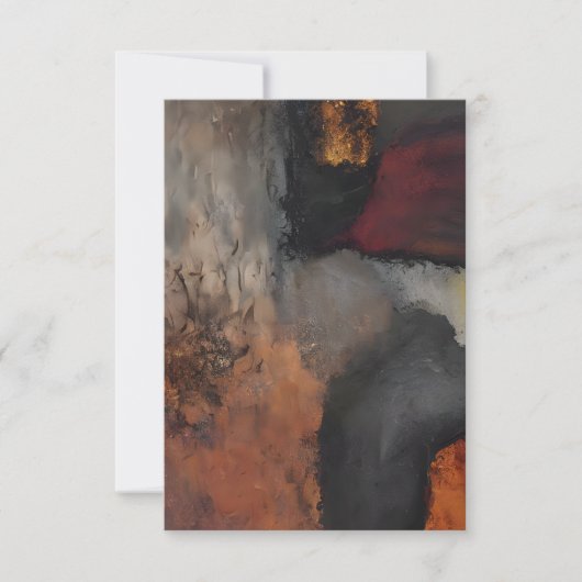 アーストーン抽象芸術 招待状 (正面)