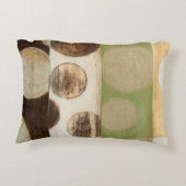 アーストーン木材パネ絵画ルと円 アクセントクッション (裏面)