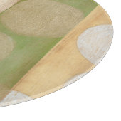 アーストーン木材パネ絵画ルと円 カッティングボード (角)