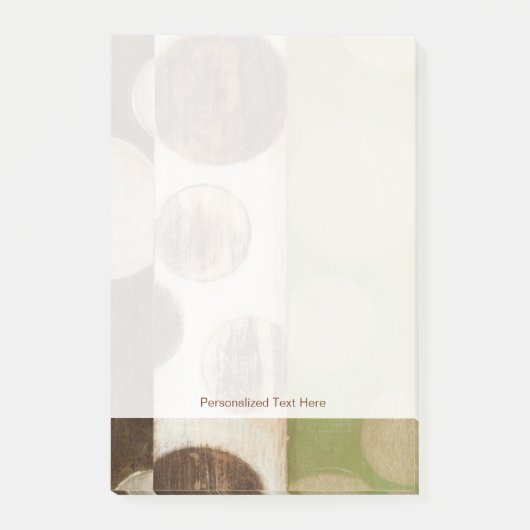 アーストーン木材パネ絵画ルと円 ポストイット (正面)