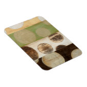 アーストーン木材パネ絵画ルと円 マグネット (右側)