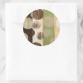 アーストーン木材パネ絵画ルと円 ラウンドシール (バッグ)