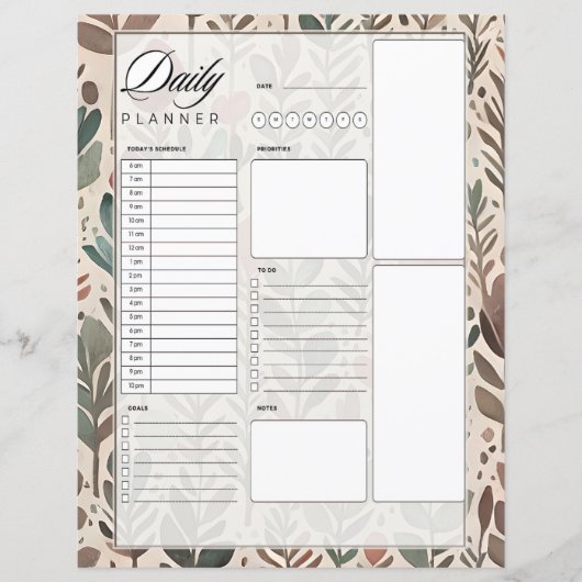 アーストーン植物毎日のプランナー (正面)