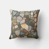 アーストーン石モザイク枕 クッション (裏面)