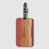 アーストーン砂漠 ラゲッジタグ (正面縦)